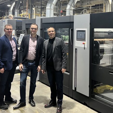 Presse Heidelberg CX 104 avec dispositif CutStar - Imprimerie Solisco