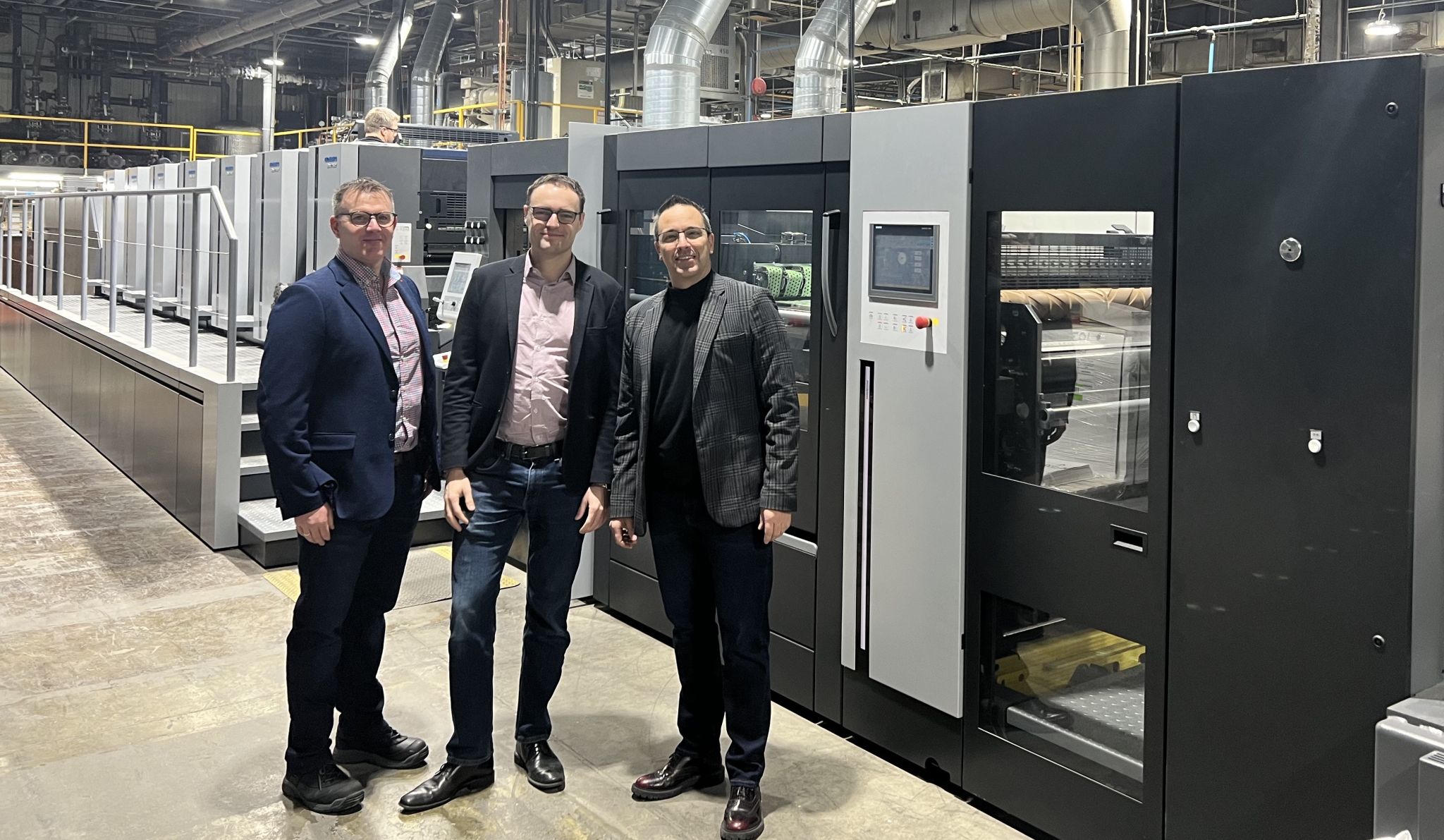 Presse Heidelberg CX 104 avec dispositif CutStar - Imprimerie Solisco